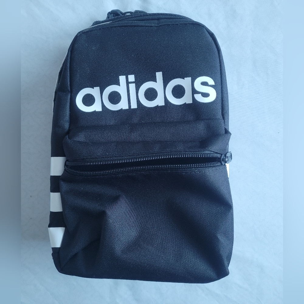 Adidas Black and White Insulated Lunch Bag